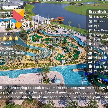 C - New 4 Bedroom Home - 5 Miles To Disney - Free Water Park - Private Pool Kissimmee Exterior foto