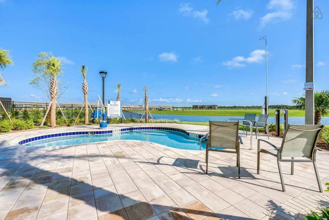 C - New 4 Bedroom Home - 5 Miles To Disney - Free Water Park - Private Pool Kissimmee Exterior foto