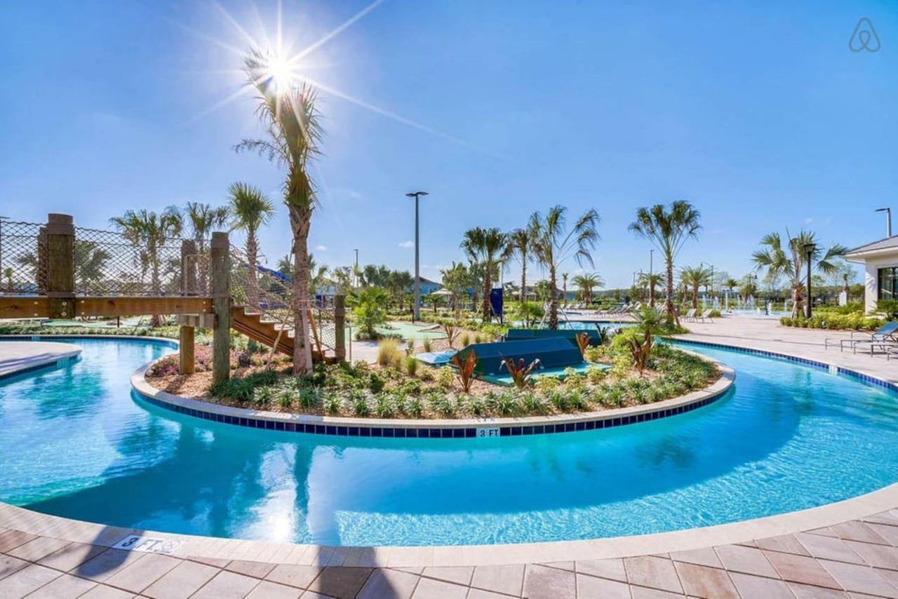 C - New 4 Bedroom Home - 5 Miles To Disney - Free Water Park - Private Pool Kissimmee Exterior foto