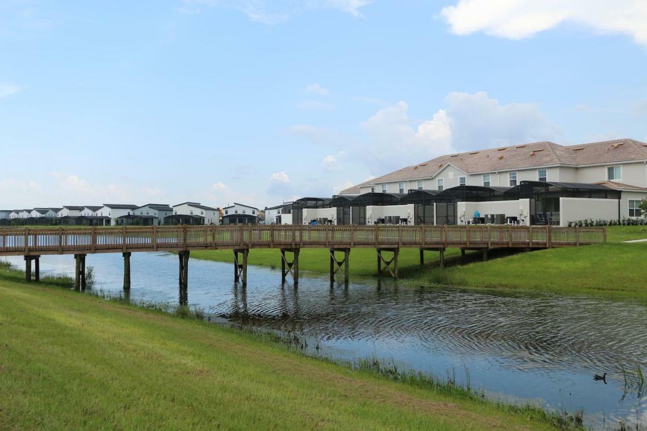 C - New 4 Bedroom Home - 5 Miles To Disney - Free Water Park - Private Pool Kissimmee Exterior foto