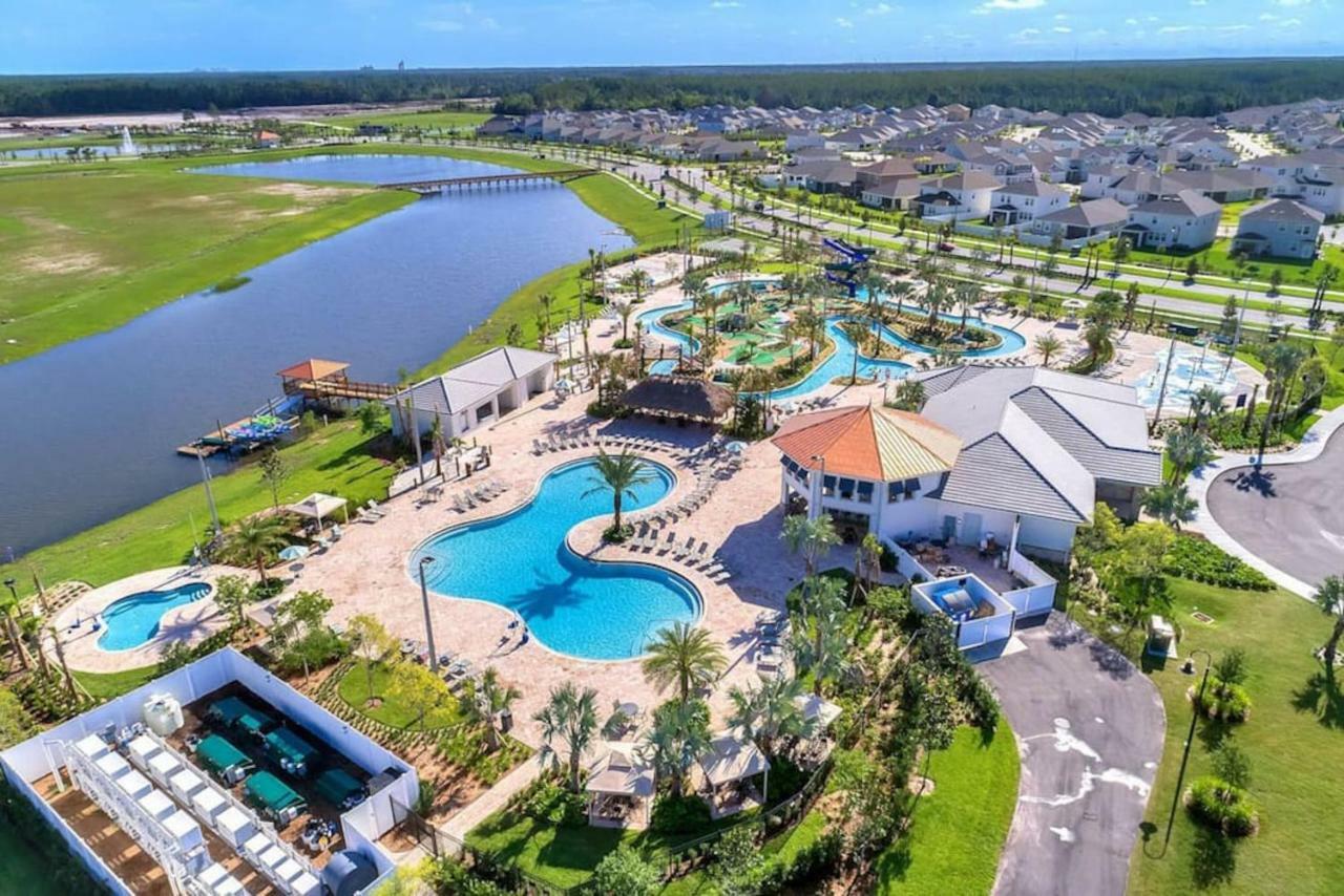 C - New 4 Bedroom Home - 5 Miles To Disney - Free Water Park - Private Pool Kissimmee Exterior foto
