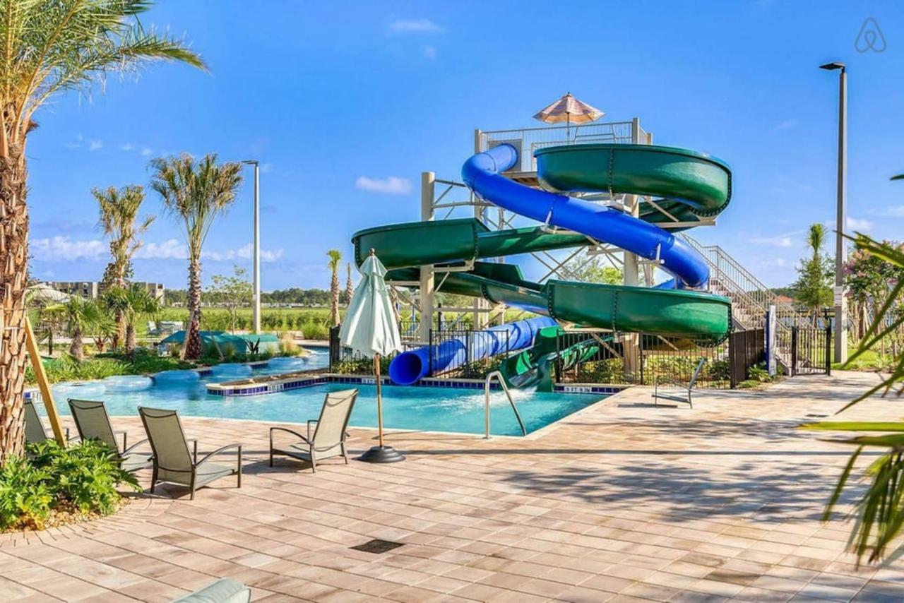 C - New 4 Bedroom Home - 5 Miles To Disney - Free Water Park - Private Pool Kissimmee Exterior foto