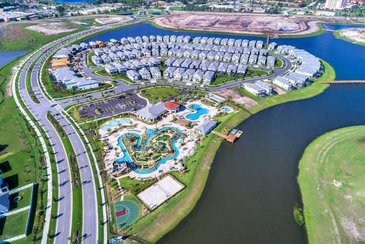 C - New 4 Bedroom Home - 5 Miles To Disney - Free Water Park - Private Pool Kissimmee Exterior foto